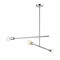 Z-Lite Modernist 3 Light Chandelier, Chrome 731-3CH - alternate 4